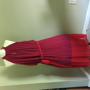 Lane Bryant, 22 burgundy & red Dress